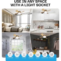 Bellhowell Socket Fan Cool Light Deluxe Bronze Ceiling Fans With Led Lights And Remote Control Replacement For Lightbulb B