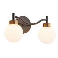 Black Wall Sconce 2 Lights Bathroom Light Fixtures Modern Wall Sconce With G9 Base Wall Lighting Fixture Wall Lights For Bedroom Loft Kitchen Living Room Bedside Restaurant Bar Corridor Stairs