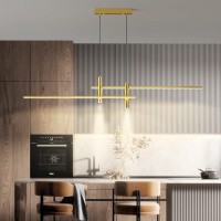 Dzqh-Qin Led Pendant Light Dimmable Dining Room Dining Table Hanging Lamp Modern Black Pendant Lamp Height Adjustable Hanging Lamp With Remote Control Hanging Lamp Dining Kitchen Bar