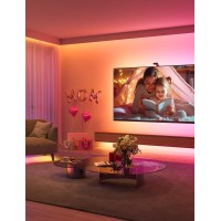 Govee Rgbic Led Strip Lights For Room With Warm White 65.6Ft, Smart Led Strip Lighting Alexa Compatible, Color Changing Led Lights Music Sync, Mothers Day Gifts, 2 Rolls Of 32.8Ft