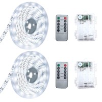 Marreal Battery Powered Led Strip Lights132Ft 240Led Battery Led Strip Lights For Remoteblinkingdimmabletimercuttablefor