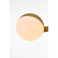 Majesty 2 Light Brass And Frosted White Bath Sconce