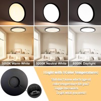 Lzhome 4Pack 42W 4500Lm Led Ceiling Light 158 Inch 3000K4500K6000K 3Cct Selectable Flush Mount Ceiling Light For Living Room