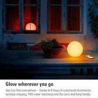 Eve Flare Portable Smart Led Lamp With Apple Homekit Technology Ip65 Water Resistance And Wireless Charging Bluetooth Thre