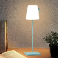 Flornia Rgb Cordless Table Lamp, Rechargeable Battery Operated Table Light, Portable Led Desk Lamp, 1600 Colors & Adjustable Brightness Night Lamp For Outside/Patio/Restaurant/Home (Ip44)