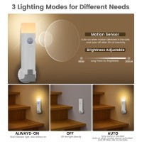 Chunace Motion Sensor Night Light With Led Flashlight Cool Gadgets For Cruise Ship Cabin Essentials Nightlight Rv Car Accessor