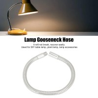 Gowenic 4 Pcs Led Lamp Flexible Gooseneck Tube, Flexible Gooseneck Arm Hose Tube, Table Lamp Lights Accessories, Aluminum Metal Pipe 35Cm, For Table Lamp, Plant Lamps