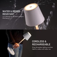 Obright Sandy Cordless Led Floor Lamp For Outdoorindoor Rechargeable Water Resistant Dimmable Carry Light Adjustable Heig