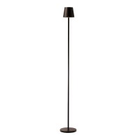 Obright Sandy- Cordless Led Floor Lamp For Outdoor/Indoor, Rechargeable, Water Resistant, Dimmable, Carry Light, Adjustable Height Stand Lamp For Patio, Living Room, Bedside, Table Night Lamp, Black