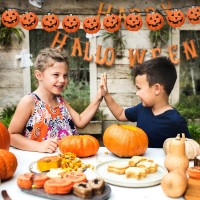 Fall And Halloween Decorations 85Ft Halloween String Lights With 10 Jack O Lantern Plug In Outdoor Used For Window Porch Balcon