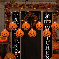 Fall Halloween Pumpkin Curtain Lights 25 Led 7Ft Halloween Pumpkin Lights With 10 Jack O Lantern Connectable For Halloween Bedr