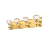 Graham 4 Light Wall Sconce In Gold