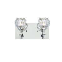 Graham 2 Light Wall Sconce In Chrome