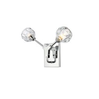 Zayne 2 Light Wall Sconce In Chrome