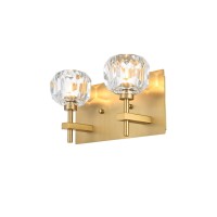 Graham 2 Light Wall Sconce In Gold