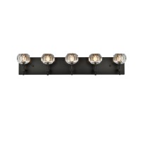 Graham 5 Light Wall Sconce In Black