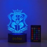 Idea Nuova 3D Acrylic Led Illusion Lamp, Harry Potter