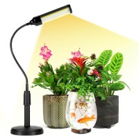 Jsyboy Grow Light For Indoor Plants Plant Lamp For Seedings Succulents Bulbs Full Spectrum Gooseneck Small Plants Growing Auto