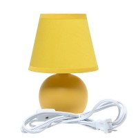 Creekwood Home Nauru 866 Desk Lamp Two Pack Set Yellow