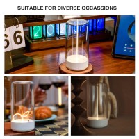 Auge Light Mini Minimalist Table Lamp Cordless Led Desk Lamp Rechargeable Modern Night Lights Portable Nightstand Lamps Unique Ambient Light Mood Lighting For Bedroom, Beside, Nursery