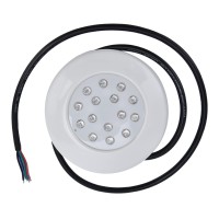 Zunate 7W Led Pool Light, Rgb Full Glue Colorful Landscape Lamp, Ip68 Waterproof For Pool Party Decor