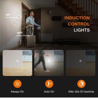 Mekkleon Led Closet Lights Wireless Motion Sensor Puck Light Rechargeable Motion Sensor Lights Under Cabinet Lights Cordless Led