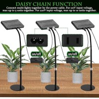 Grocruiser Table Top Grow Light 25 Watt Desk Grow Lights For Indoor Plants Uvir Full Spectrum Plant Growing Lamp For Housepla