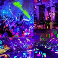 Melpo Black Light 30W Led Blacklight Flood Light Outdoor For Glow Party Halloween Decoration Body Paint Fluorescent Poster N