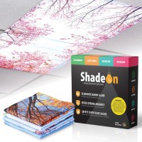 Shadeon 24 X 48 Magnetic Fluorescent Light Covers 4Pack Sky Themed Classroom Light Filters For 2 X 4 Feet Drop Ceiling Li