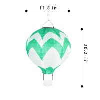 Roaming Light Hot Air Balloon Solar Lantern With Flickering Flame Light, Outdoor Solar Hanging Lights Waterproof For Garden Yard Patio,Holiday Decoration Lantern-Leaf