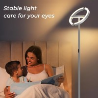 Fimei Floor Lamp For Living Room Saturn Ring Original Design Led Bright Rotatable Modern Floor Lamp Stepless Dimming And 3 Co