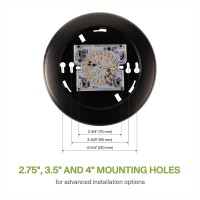 Asd 12 Pack Led Disk Lights 6 Inch 15W 5Cct 2700K5000K 1245Lm Dimmable Flush Mount Ceiling Light Fixture Low Profile Surface