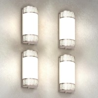 Asd Led Indoor Wall Sconce Modern Dimmable 15W 3000K5000K Adjustable Wall Mounted Light Fixtures Brushed Nickel Wall Lights