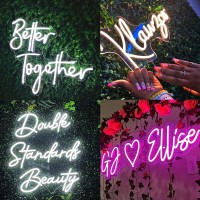 Custom Neon Sign Customizable For Wedding Large Custom Led Signs For Bedroom Neon Signs Wall Decor Personalized Neon Lights Sign