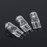 Fafeicy Home Lamp Bulb 10Pcs G9 Base Halogen Light Bulb 120V 40W Lighting Replacement Home Warm White Bright