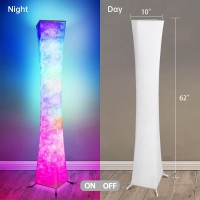 World Win Floor Lamp Smart Led Lamp Rgb Color Changing With App Remote Control Diy Mode Music Sync Standing Modern Corner L