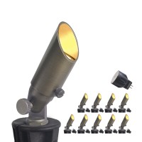 Coloer Mini Size Diecast Brass Landscape Spotlights Outdoor 12Volt Acdc Low Voltage Landscape Lights Fixture Ip65 Waterproof