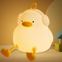 Fullosun Duck Night Light Duck Lamp Kawaii Funny Kids Night Light Birthday Gifts For Women Teenage Girls Boy Toddler Portabl