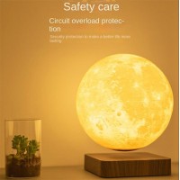 Nc Floating Moonlight Night Light 3D Integrated Printing Chandelier Creative European And American Style Night Light