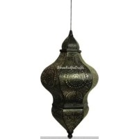 Modern Turkish Vintage Antique Hanging Ceiling Pendant Black Light Fixture Lantern Gifts Oriental Arabian Hanging Lamps