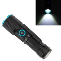 Mini Rechargeable Flashlight, Mini Flashlight 1200Lm Aluminum Alloy Long Range White Light Easy Charging 4 Gear For Car Maintenance