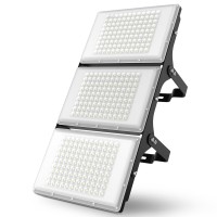 Rommor 600W Led Flood Light, 60000Lm Super Bright Outdoor Security Lights With Wider Lighting Angle, 6000K Daylight White, Ip66 Waterproof,Suitable For All Outdoor Venues