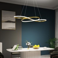 Dimmable Led Pendant Light Dining Room Table Chandelier Kitchen Island With Remote Control Flush Mount Ceiling Hanging Lamp Modern Design For Living Room Office Hallway Bedroom Deco Ceiling Lighting