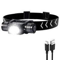 Aplos H340 Headlamps Led Rechargeable-1500 Lumens Lightweight Headlamp With 180? Swivel Base, Super Bright Led Headlamp Rechargeable With Red Light Mode