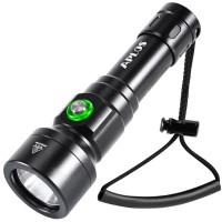 Aplos Ap40 4000 Lumens Scuba Diving Flashlight With Power Indicator