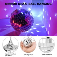 30 Pcs Disco Balls Hanging Mirror Disco Ball Ornaments Last Disco Party Decorations For Disco Themed Bachelorette Decor Diffe