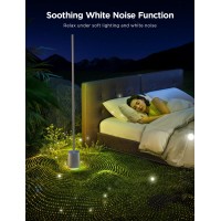 Govee Floor Lamp Pro Rgbic Led Lamp With Bluetooth Speaker And White Noise 2100 Lumens Standing Lamp Works With Alexa 16 Mil