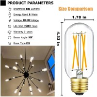 FIXTURE APPLIED T45 e26 led bulb extensively applied for nbspwall sconces indoor or outdoor Typically used for home or commercial decoration Kitchen living room bedroom bar coffee shop restaurantdining room light bulbsvanity light bulbcandle bulbsrustic d