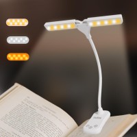 Book Light For Reading In Bed Clip On Reading Light 14 Led Rechargeable Portable Night Bookmark Lamp For Kids 80 Hrs Runtime Am