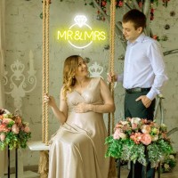 Mrmrs Neon Sign 10 Levels Dimmable Usb Neon Lights For Wall Bedroom Dorm Kids Room Wedding Party Bar Decoration Bedroom N